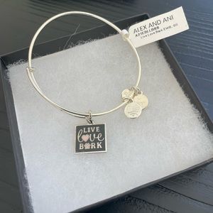Alex and Ani “Live Love Bark” Bracelet NWT
